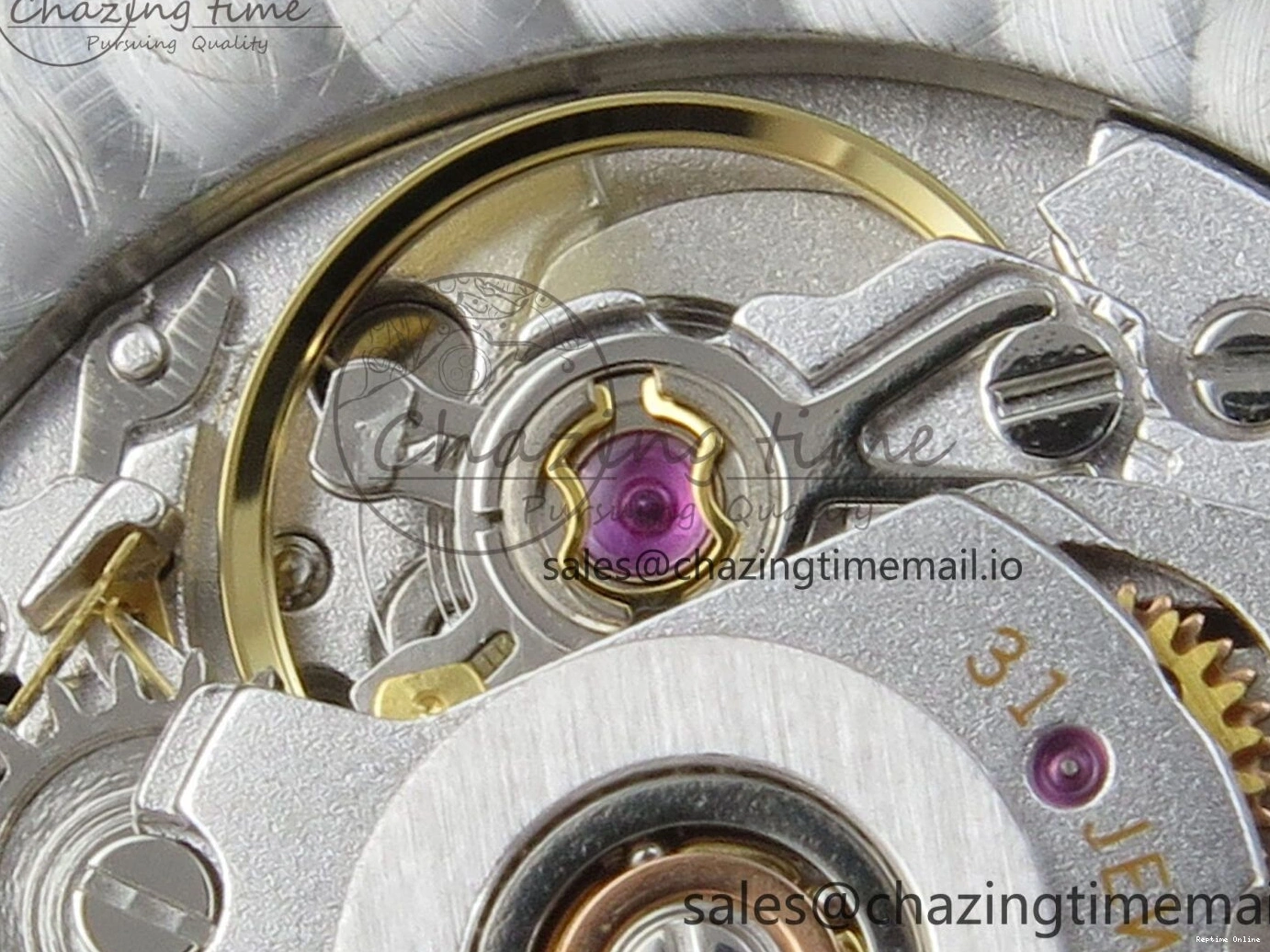 0228 Popular DateJust 31 278274 THBF 1:1 Best Edition 904L Steel Gray Diamond Dial on SS Jubilee Bracelet HZ Cal. 5